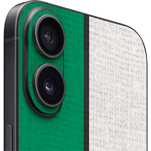 NBA Boston Celtics Canvas iPhone 16 Plus Skin